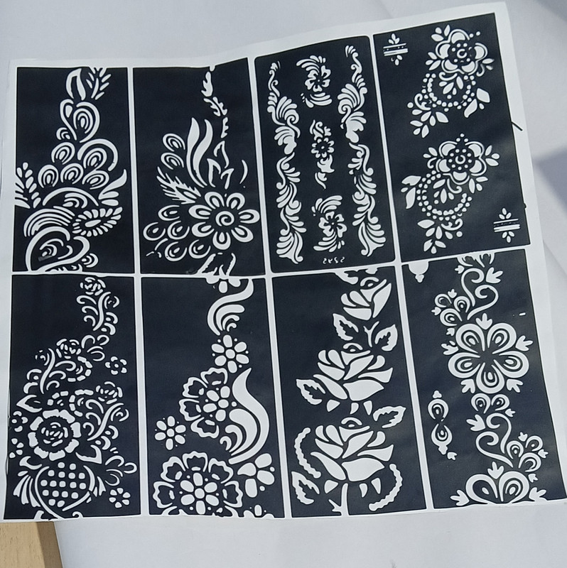 ARSRA 4446 Synthetic Mehendi(Pack of 8)