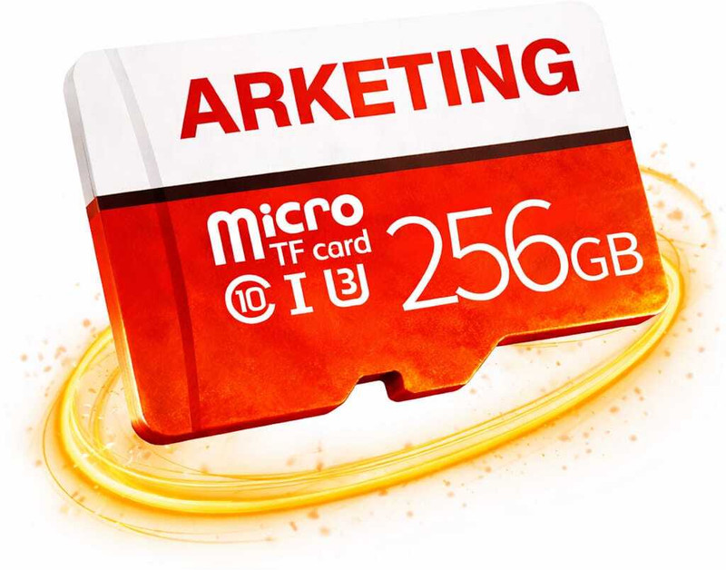 ARKETING TF3 TF 214 256 GB MicroSD Card Class 10 120 MB/s  Memory Card Compatible with Camera, Computer, Mobile, Tablet
