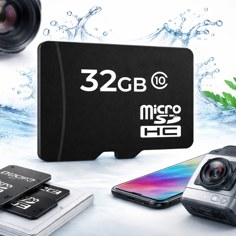 RP Gadgets Memory Card 32GB Class 10 Micro SD Card | Memory Card Compatible with Computer, Tablet, Mobile ,Android Phone Micro 32 GB MicroSD Card Class 10 120 MB/s Memory Card Compatible with Camera, Mobile, Computer, Tablet