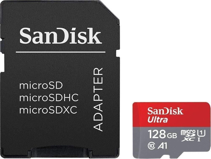 ZOLDYCK 128GB Class 10 microSDXC UHS-I Memory Card with Adapter (SDSDQUA-128G-U46A) ULTRA 128 GB MicroSD Card Class 10 100 MB/s Memory Card Compatible with Computer, Mobile, Tablet(With Adapter)