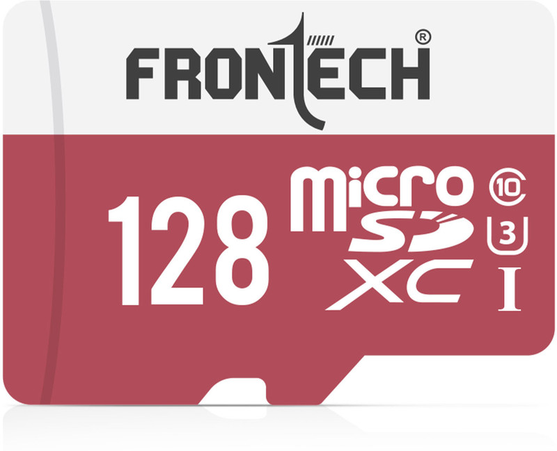 Frontech Micro SDXC Memory Card - Class 10 UHS-3 High-Speed Data Transfer | 128 GB MicroSDXC Class 10 30 MB/s Memory Card Compatible with Mobile, Camera