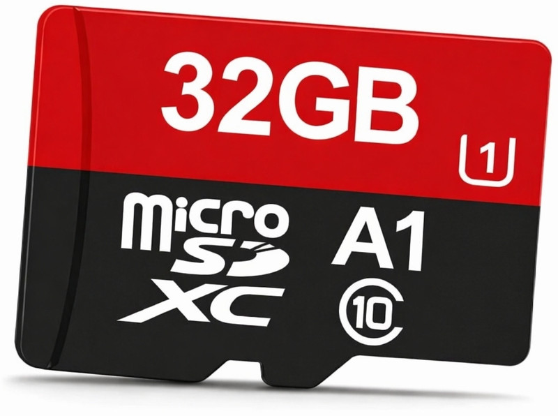 AJ HUB 32GB microSDXC Memory Card with A1 App Performance, Class 10 UHS-I U1 Speed – Up to 120MB/s High-Speed Storage for Smartphones, Tablets, Cameras & Gaming Devices 32 GB Memory Card Ultra 32 GB MicroSDXC Class 10 120 MB/s  Memory Card Compatible with Camera, Computer, Gaming Console, Mobile, Ta