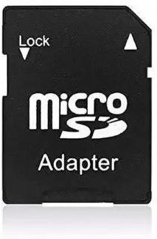 TECHGEAR MicroSD XC SD Adapter MiniSD Card UHS Class 1 480 MB/s Memory Card Card Reader(Black)