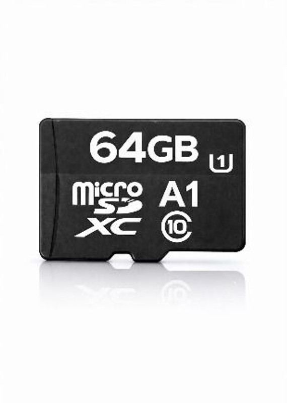 AJENTERPRISING High Performance 64GB microSDXC Memory Card | A1 App Performance | Class 10 High Speed | 4K Ultra HD Video Support | Fast Data Transfer | Waterproof Shockproof Durable | Compatible with Smartphones, DSLR, CCTV, Drones & Gaming Devices 64GB SD CARD 64 GB SD Card Class 10 140 MB/s  Memo