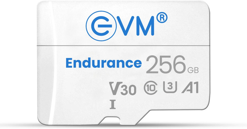 EVM ENTF/128GBU3 Endurance 128 GB TF Card Class 10 100 MB/s Memory Card Compatible with Camera, Mobile
