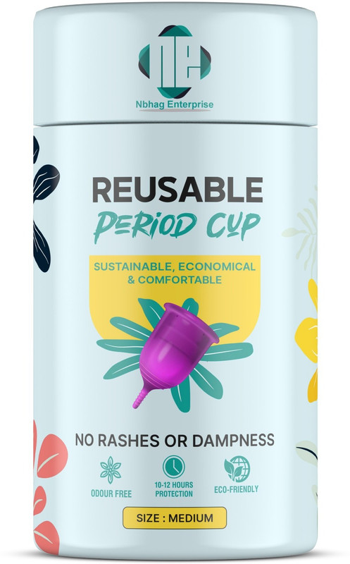 Nbhag Enterprise Medium Reusable Menstrual Cup(Pack of 1)