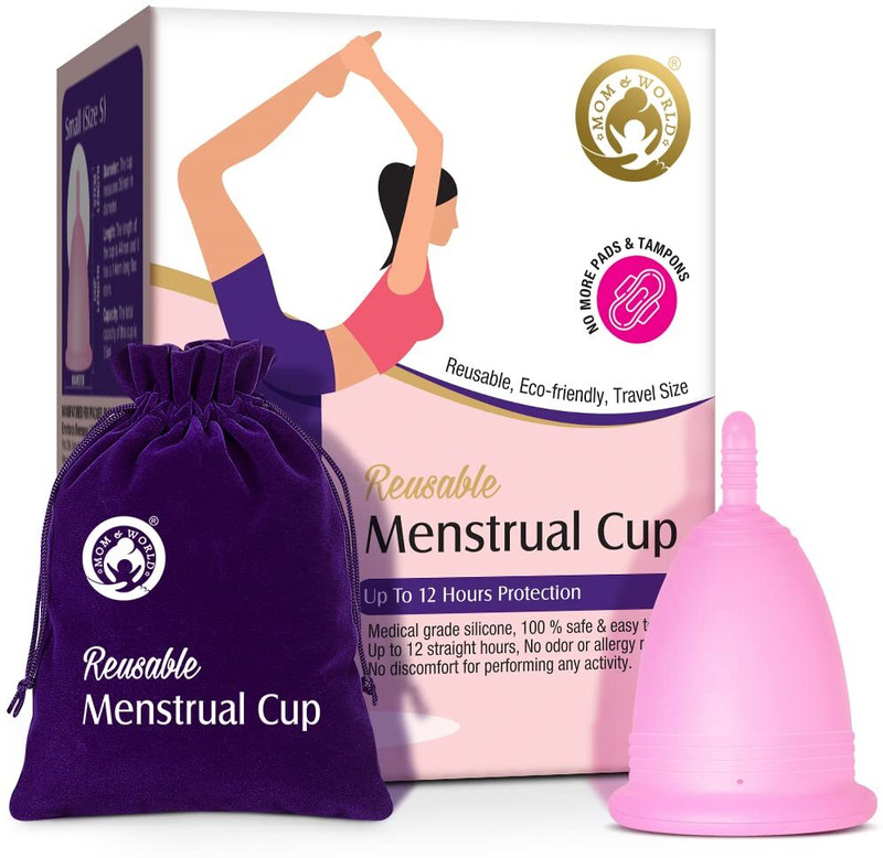 Mom & World Large Reusable Menstrual Cup(Pack of 1)