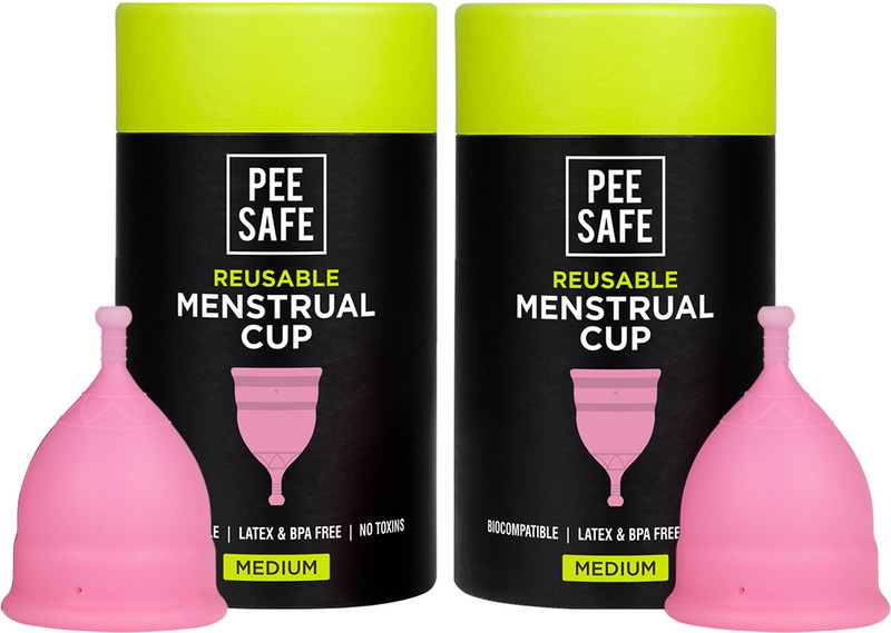 Pee Safe Medium Reusable Menstrual Cup(Pack of 1)