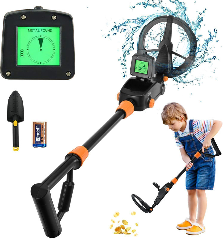 SHOPOEGNIX Kids Treasure Hunting Metal Detector – Lightweight & Easy to Use Advanced Metal Detector