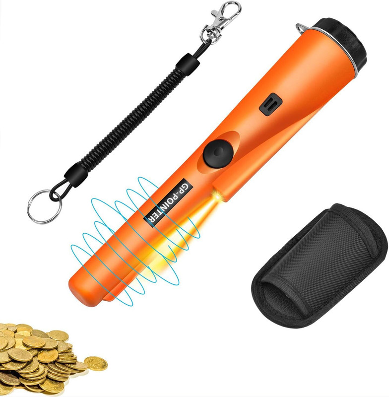 MetalDetectors GP-Pointer Handheld Metal Detector, Pinpointer 360 Degree Search Gold Advanced Metal Detector