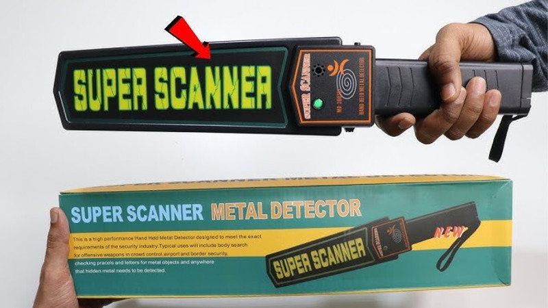 OCTOPUS HHMD SUPER SCANNER METAL DETECTOR MD-3003B1 Advanced Metal Detector