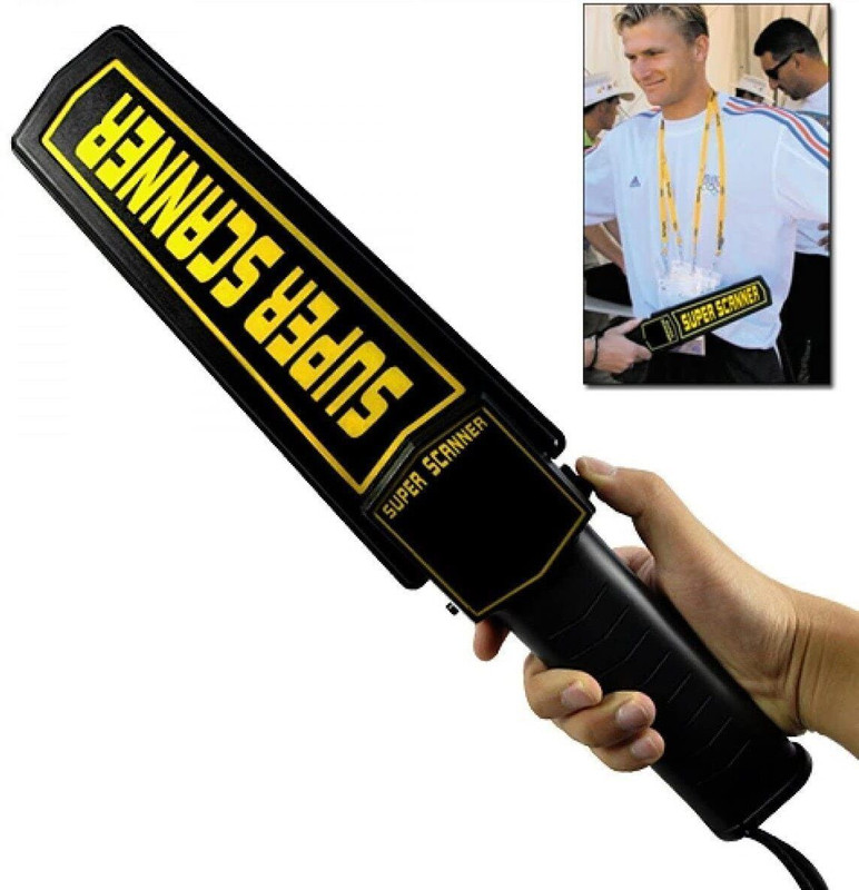 DAYSUKH Hand Held Metal Detector Scanner with Beep Vibrator Security Checking Device Advanced Metal Detector