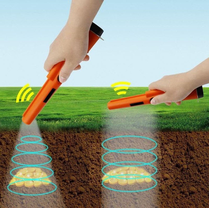 Velodetector Metal Detector Pinpointer - Waterproof Design LED Visibility Advanced Metal Detector