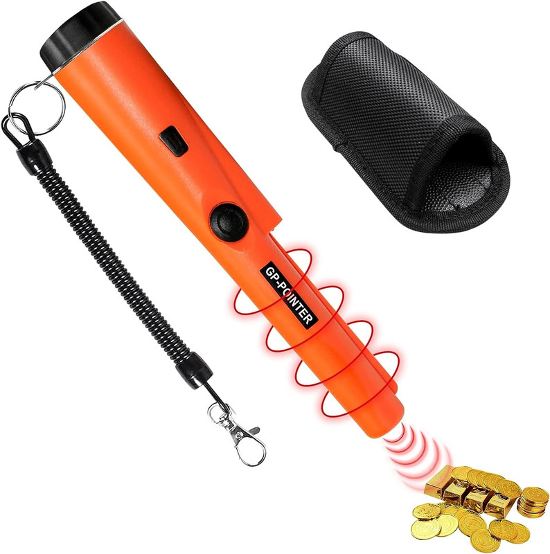 MetalCare Metal Detector 360°Serch Positioning Rod GP Pin Pointer Waterproof Advanced Advanced Metal Detector