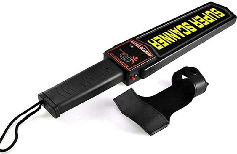GoodsBazaar Hand Held Detector with Indicator Lights Super Scanner for Ultimate Security Advanced Metal Detector