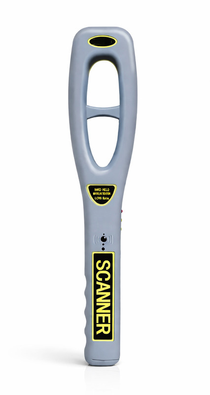 Healtrix GC-101H Handheld Metal Detector Security Scanner Wand with Audio & Vibration Advanced Metal Detector