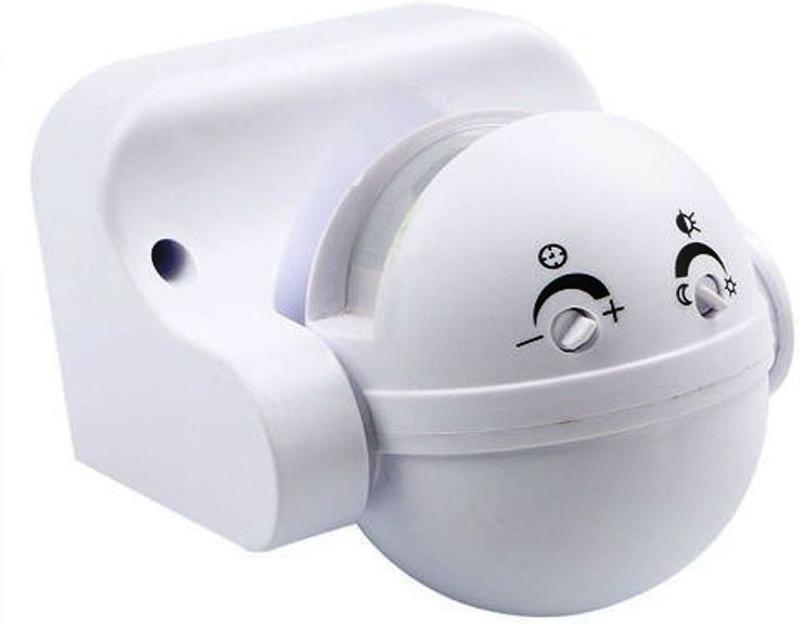 GoodsBazaar 220V AC 180 Degree PIR Motion Sensor Switch for Lights Infrared Detector Wall Advanced Metal Detector