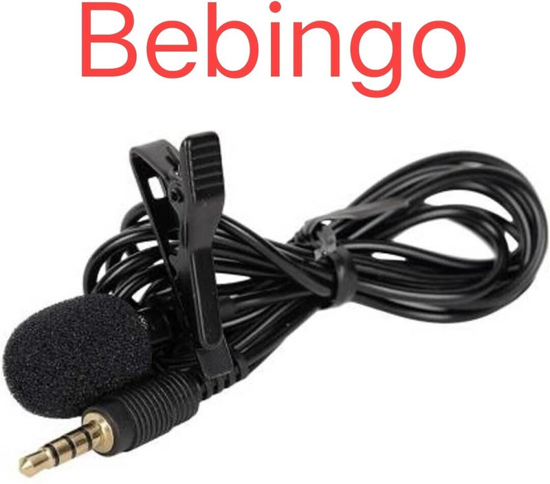 BRD Clip Microphone A4 COLLAR MIC(Black)