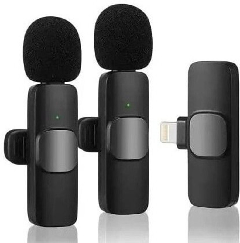 NICK JONES Mobile Collar Microphone K9 for Vlogging Recording Podcast ASMR Microphone