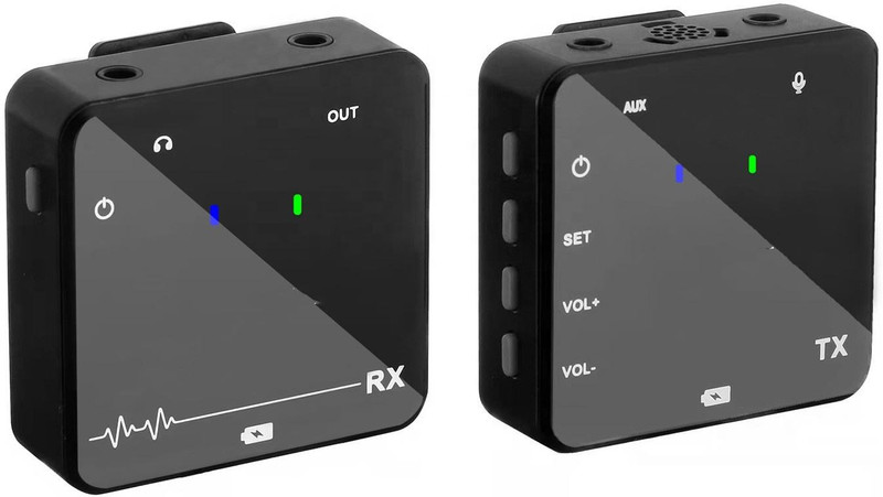 Orlov 2.4GHz Wireless Lavalier Microphone for Mobile, Vlogging & Live Streaming Camera Microphone