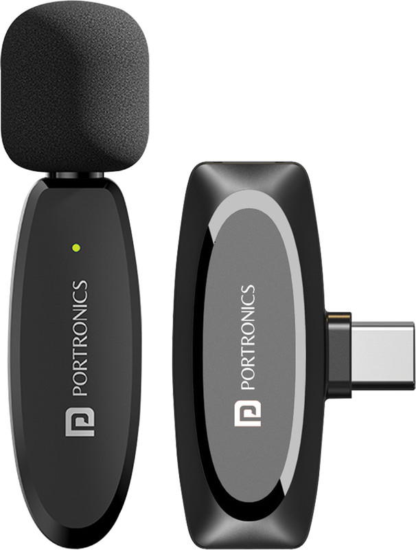 Portronics Dash 7 Omnidirectional Type C Wireless Microphone