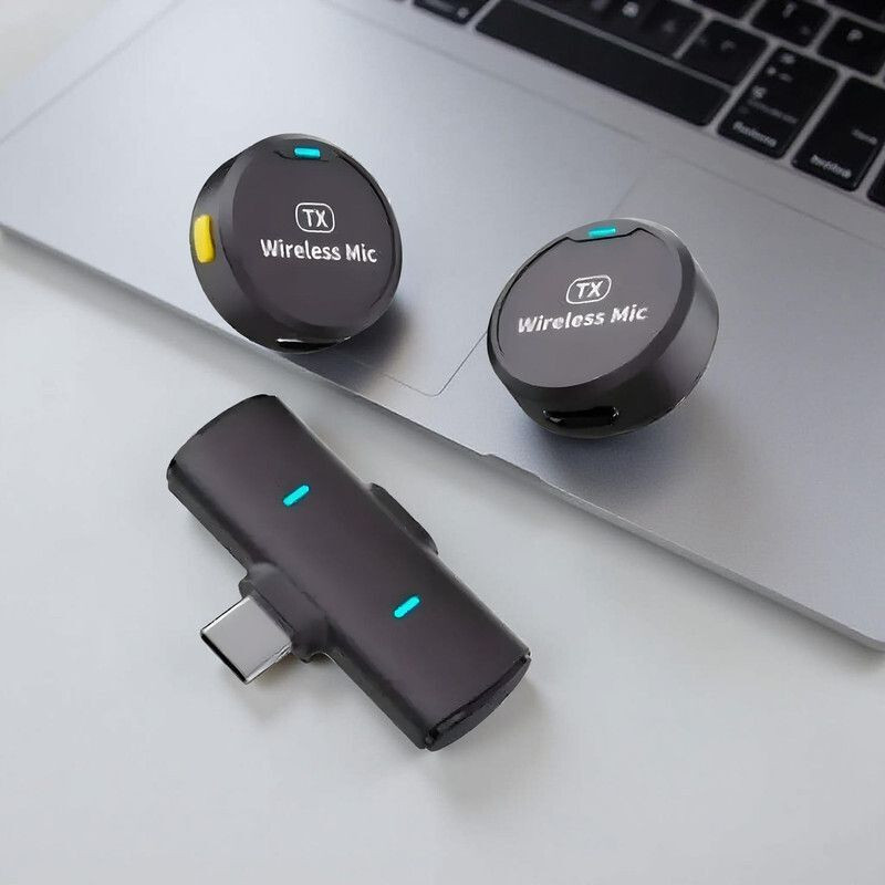 FITRIC M1 TX Wireless Microphone and Bluetooth Camera Remote Combo Pack Microphone
