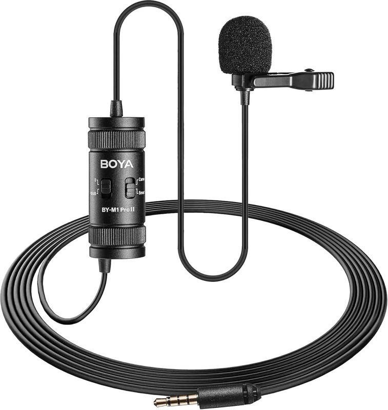 NAFA 3.5mm Clip For Youtube, Voice Recording Smartphones, DSLRs, Laptop/PC Microphone