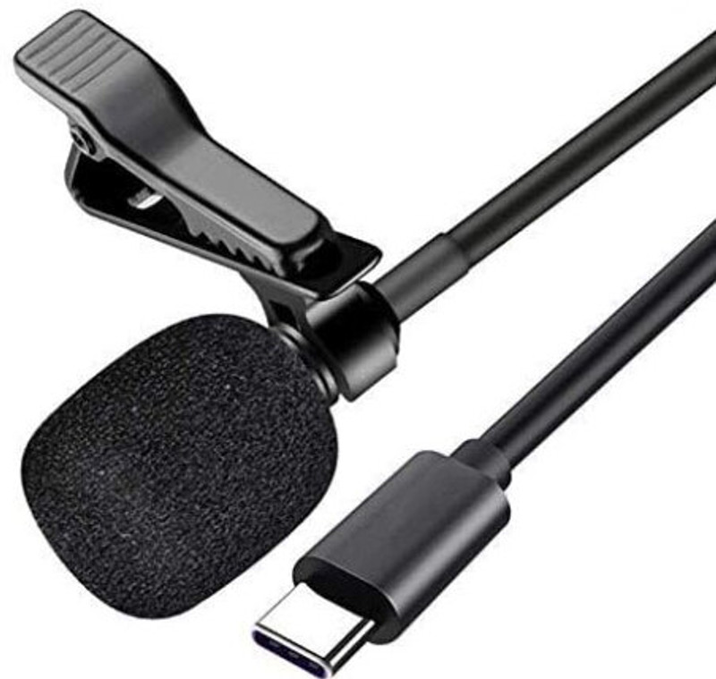 GLARIXA Amazing Type C Microphone for YouTube Vlogging Facebook,Interview, Video Microphone