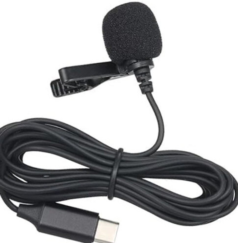 RECTITUDE Type C Microphone Collar Mic| YouTube/lectures, Interview Microphone