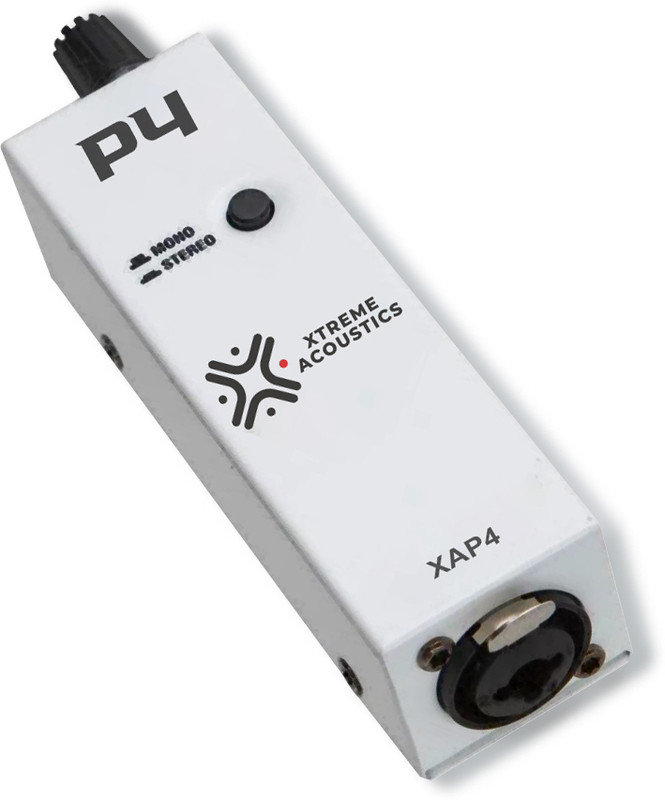 Xtreme Acoustics XAP4 Belt Clip Personal in-Ear Monitor Amplifier Microphone