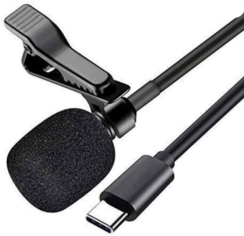 MAK Type-C Wired Microphone – USB-C Mic for Gaming, Streaming & Calls Microphone