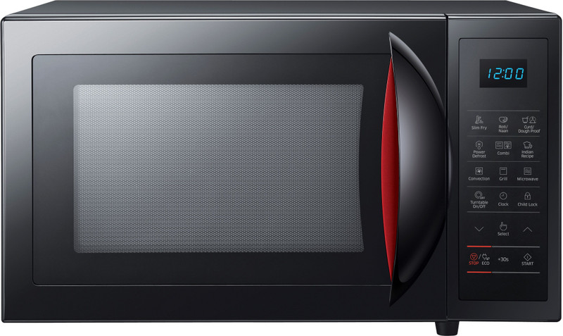 Samsung 28 L Slim Fry�, Tandoor, Curd Making A Perfect Gift With 10 Yr Warranty Convection & Grill Microwave Oven(CE1041DSB3, Black)