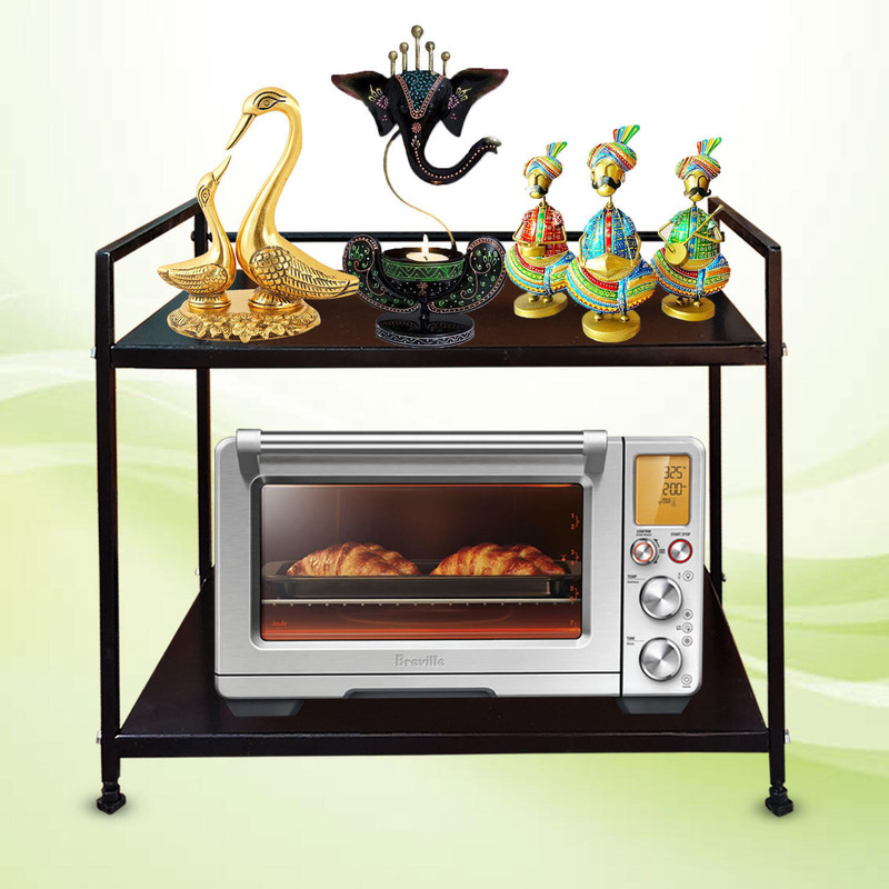 Laksh Casa Stand Microwave Wall Mount(Iron)