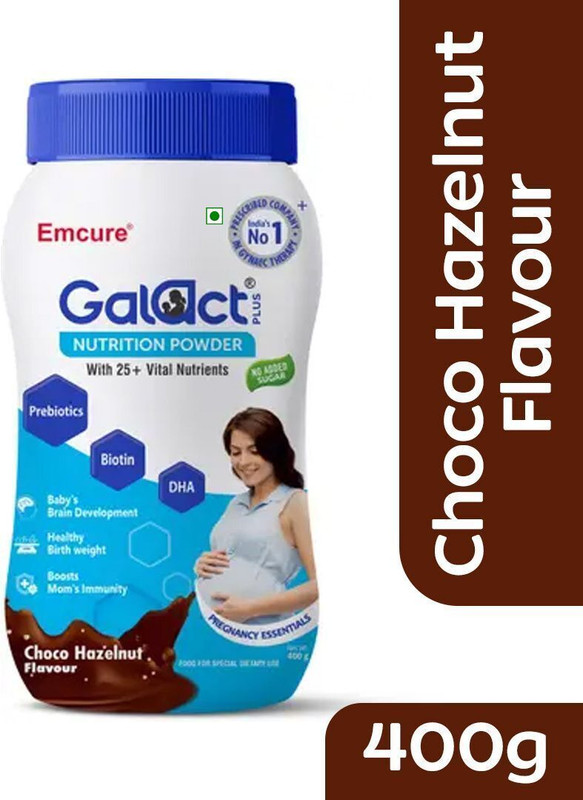 Galact Pregnancy Nutrition Powder with Iron, Calcium & DHA Support(400 g)