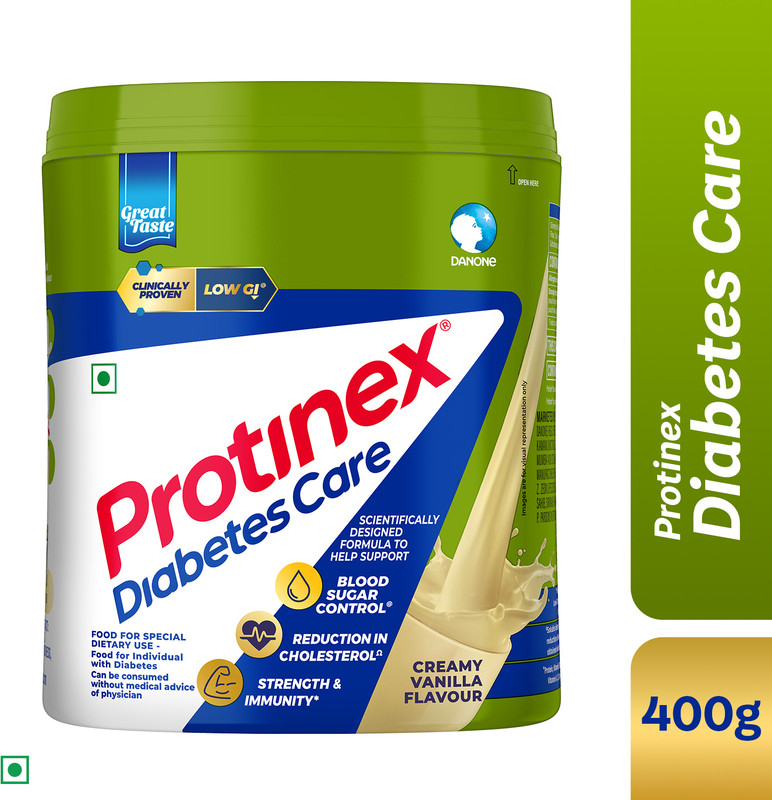 Protinex Diabetes Care 59% less sugar spikes from day 1 | High protein, fibre | low GI(400 g)