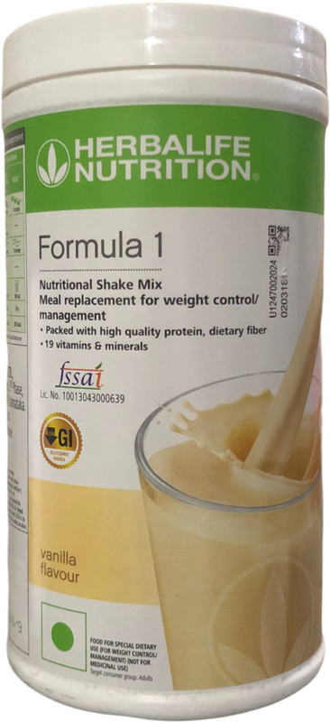 HERBALIFE Formula 1 Nutritional Shake Mix (Meal Replacement For Weight Control/Management)(500 g)