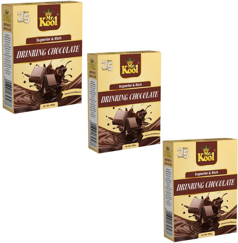 Mr.Kool Chocolate Powder with sugar(3 x 0.5 kg)