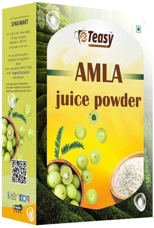 ETEASY Amla Juice Powder No Artificial Colours No Artificial Preservatives Powder(250 g)