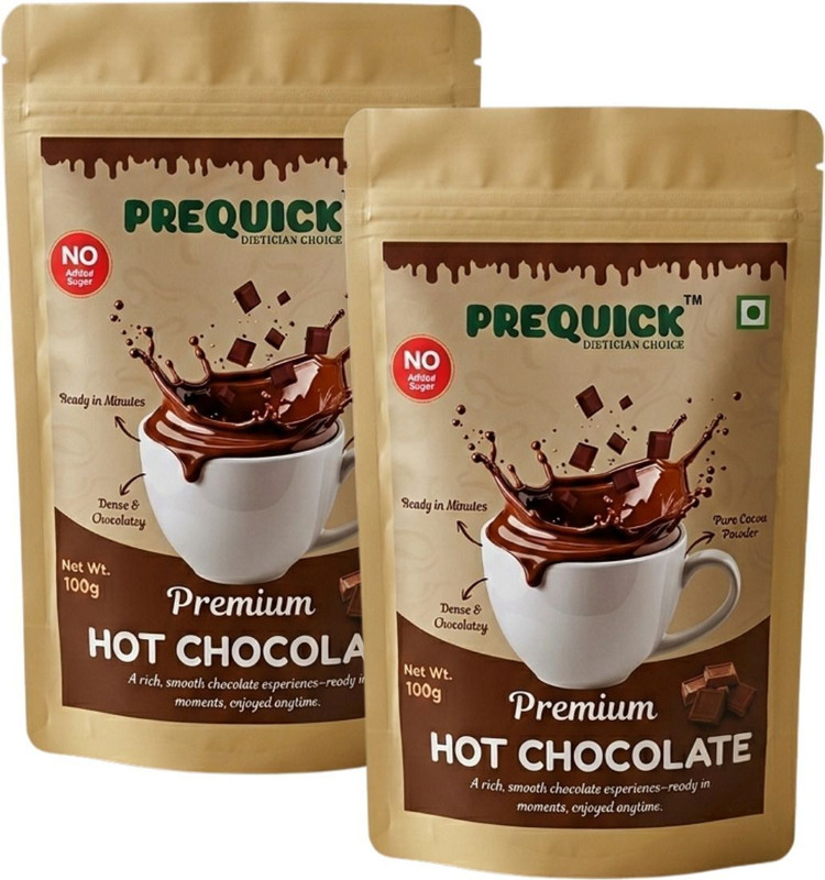 PREQUICK PREMIUM HOT CHOCOLATE(2 x 100 g)