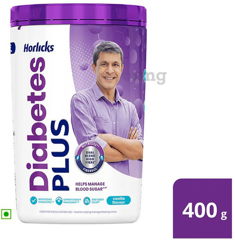 HORLICKS DIABETES PLUS_2(2 x 400 g)