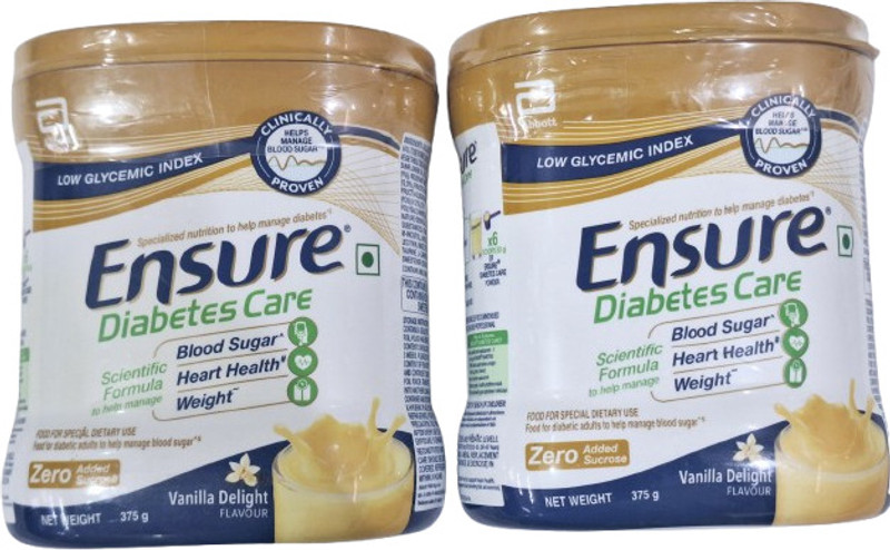 ENSURE Diabetes Care Vanilla Flavour 375g x 2(2 x 375 g)