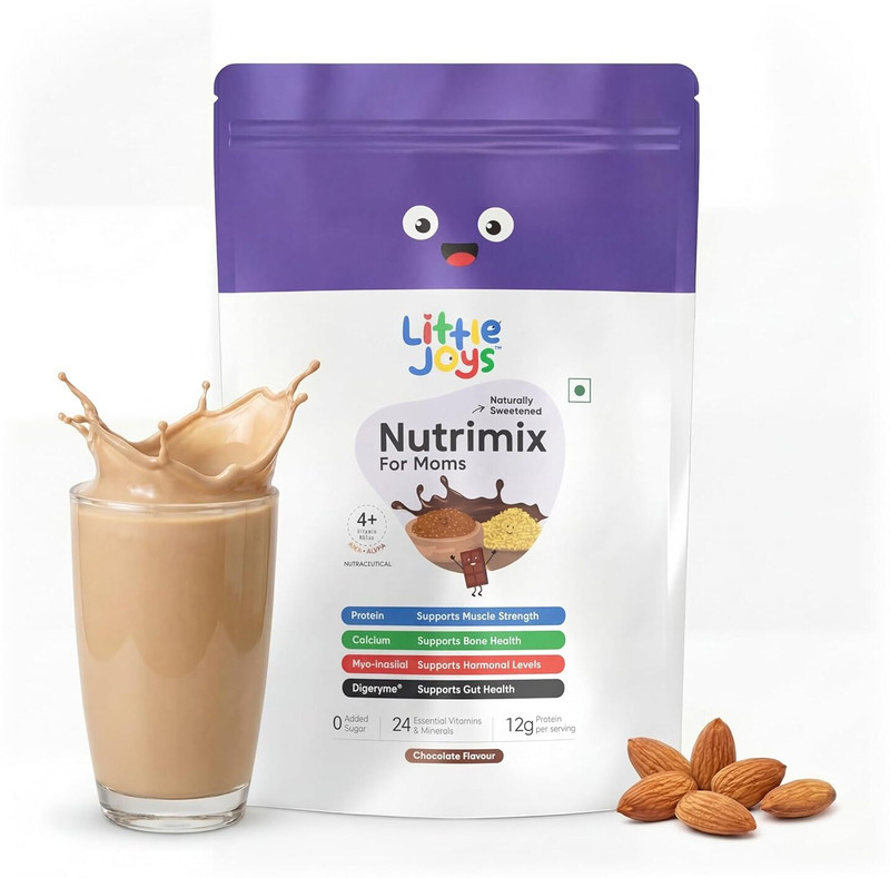 Little Joys Nutrimix For Mothers |Nutrition Drink For Women|Supports Bone, Muscle&Gut Health(400 g)