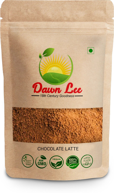 Dawn Lee Chocolate Latte Cocoa Beans Kashmiri Mamra Memory Booster Sugarfree Powder Drink(50 g)