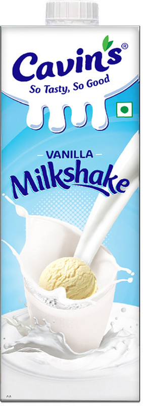 Cavin's Vanilla Milkshake Smooth Creamy Flavoured Milk Drink Delicious Taste(1000 g)