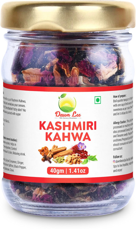 Dawn Lee Kashmiri Kahwa Immunity Booster Tea Natural Detox Drink Refreshing And Original(40 g)
