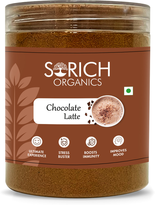 Sorich Organics Chocolate Latte Cocoa Powder MIx Instant Cocoa Powder Chocolate Latte Powder(125 g)