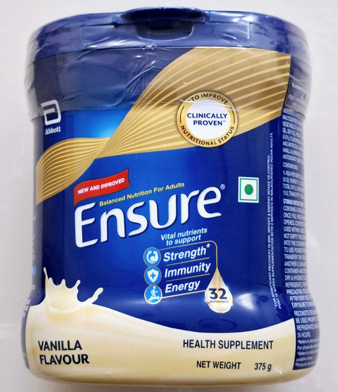 ENSURE Vanilla Flavour Health Suppliment(375 g)