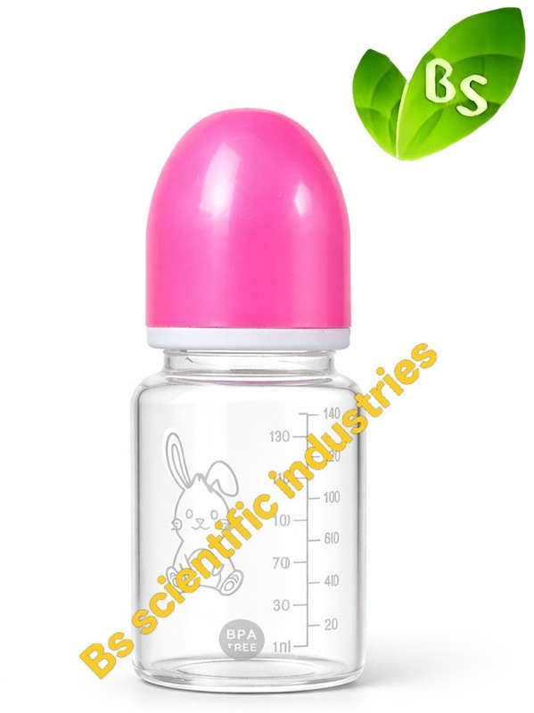 Bs scientific industries Milk bottle(Pack of 1, Clear)