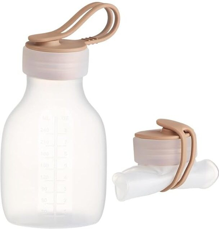 BoGi Reusable Silicone Breast Milk Storage Bag(Pack of 1, Brown)