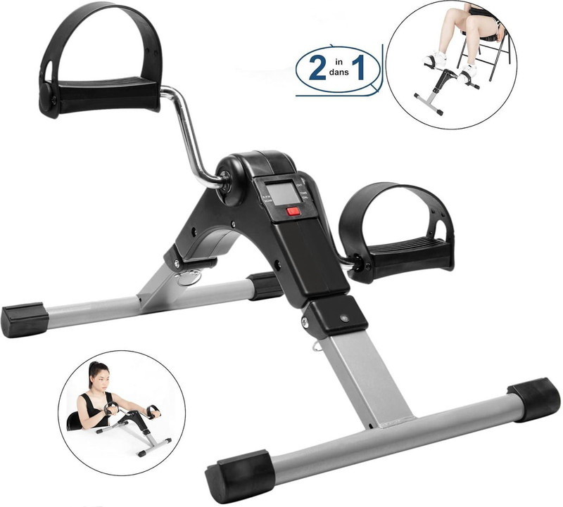 SEAVOKES Mini Pedal Exerciser Gym Cycle Weight Loss, Fat Burn, Muscle Build Mini Pedal Exerciser Cycle